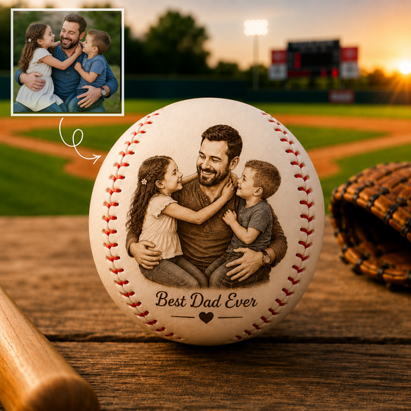 Custom Engraved Baseball