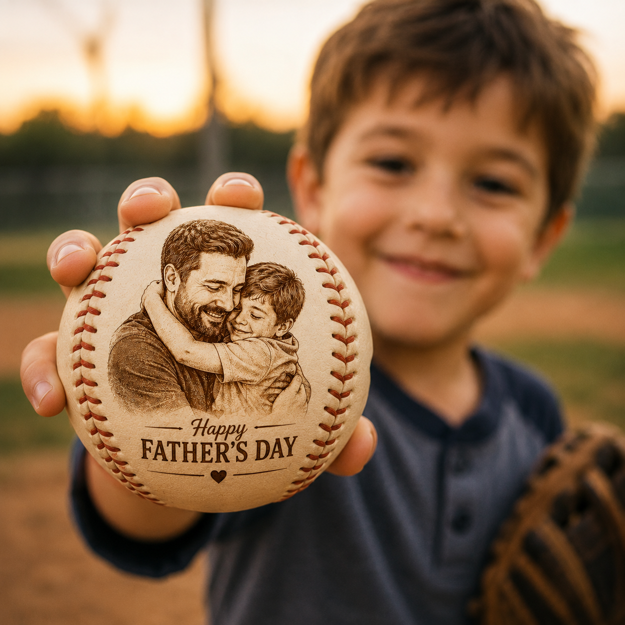 Custom Engraved Baseball